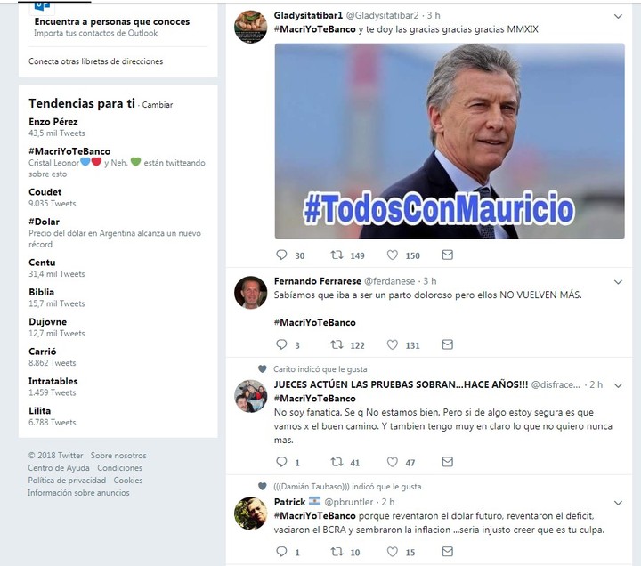 El Gobierno lanzó una campaña en redes sociales: #MacriYoTeBanco