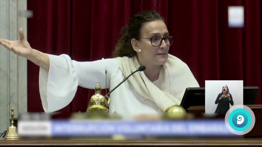 Michetti se olvidó el micrófono abierto y se escuchó el festejo tras el “no” al aborto: "¡Vamos todavía!"