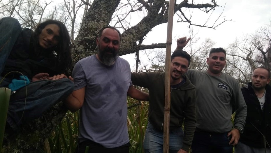 Dos pescadores fueron rescatados tras pasar seis días en un pantano en Berazategui