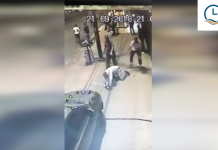 VIDEO: Patota golpeó a vendedor de medias y murió atropellado por un colectivo san justo, patota, la matanza, golpearon, mataron, vendedor de medias, vendedor ambulante, colectivo