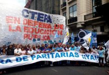 CTERA convocó a un paro nacional docente con movilización para el 13 de septiembre