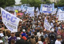 Tránsito: Protestas y cortes en la Ciudad contra el ajuste del Gobierno marchas-protesta-caos-de-transito