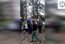 VIDEO: Brandsen, rescataron a un operario que intentó quitarse la vida