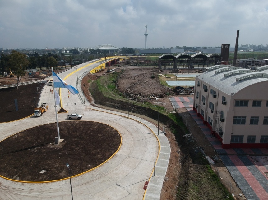 Macri y Vidal inauguran el Puente Olímpico Ribera Sur