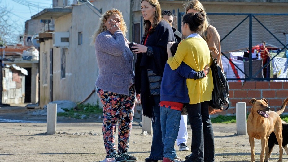 Vidal recorrió los barrios más del Conurbano con apoyo de Macri y Stanley