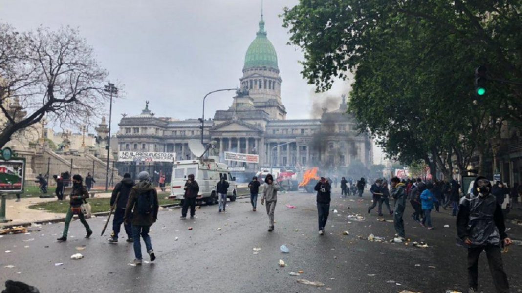 represión, congreso, presupuesto 2019