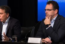 Dujovne y Sandleris viajan a Nueva York a explicar el acuerdo con el FMI guido sandleris, nicolas dujovne, fmi, nueva york