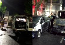 El auto de Axel Kicillof amaneció incendiado axel kicillof, fuego, auto, agronomia