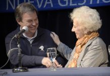 Mariano Cascallares junto a Estela de Carlotto: “Estamos comprometidos con la memoria, la verdad y la justicia”