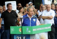 Paro bancario y movilización al Congreso para rechazar el Presupuesto 2019