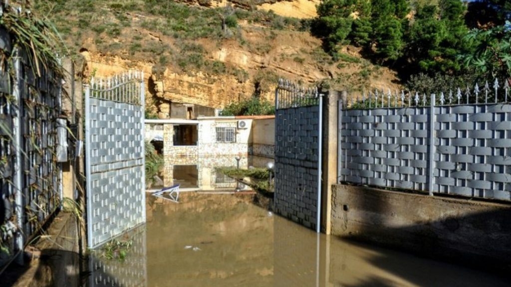 Italia, inundaciones en Sicilia