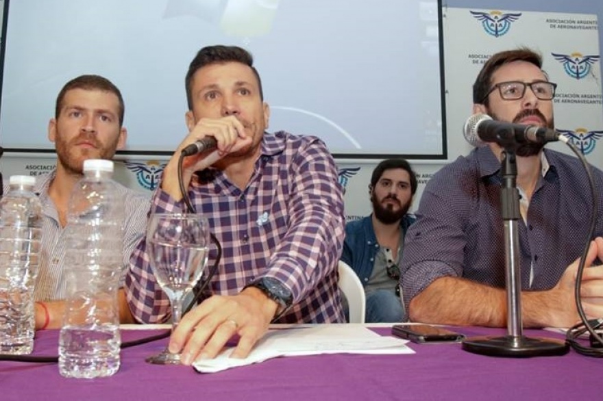 Juan Pablo Brey, delegado gremial Aeronavegantes