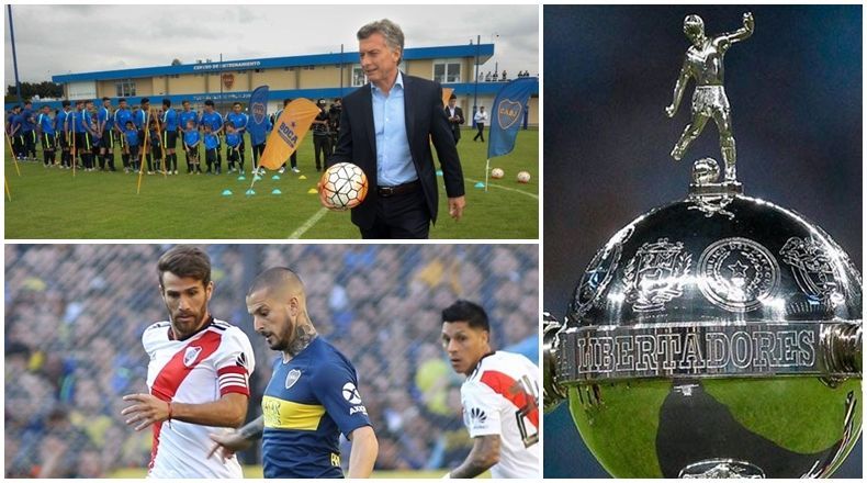 macri, boca, river, copa libertadores, visitantes