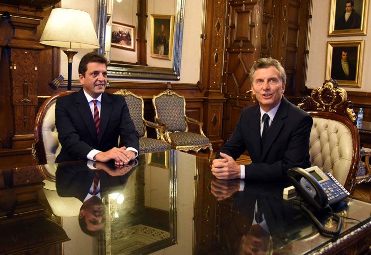 Sergio massa, mauricio macri