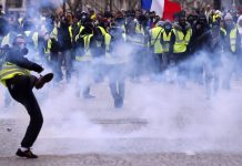 Crisis extrema en París por los «chalecos amarillos»: casi 1.000 detenidos y 30 heridos