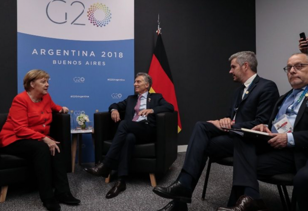 Angela Merkel, G20, Mauricio Macri
