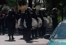 VIDEO: Reprimieron a trabajadores de Cresta Roja