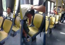 Bajaron a las piñas a un depravado que se masturbó en un colectivo neuquen, masturbacion, colectivo