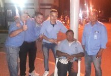 Habló el chofer encadenado en la empresa San Vicente de Burzaco san vicente, paro, chofer, encadenado, Ariel Bermúdez