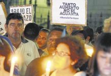 Marcha de antorchas: pymes se suman a la protesta contra el tarifazo