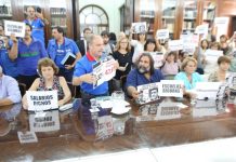 Video: El duro cruce de un sindicalista al ministro Sánchez Zinny
