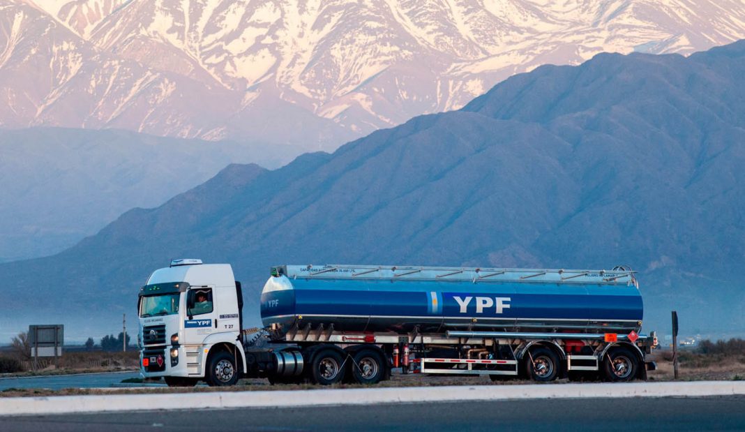 ypf, petroleo, transporte