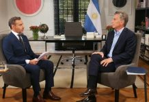 Mauricio Macri: «Lo que hizo mi padre era un delito, él formaba parte de un sistema extorsivo del kirchnerismo»