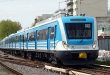 Paro en el tren Sarmiento por la muerte de un trabajador