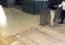 Por disposición de la Justicia, removieron molinetes de la estación de Temperley