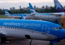 Aerolíneas Argentinas canceló todos los vuelos por paro de la CGT