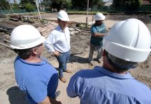 Mariano Cascallares: “Con el nuevo edificio que construimos, el Instituto 41 podrá funcionado en tres turnos”