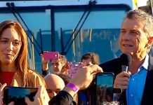 Macri, en la inauguración del Metrobus de Quilmes: «Nos tocó un día bien Cambiemos»