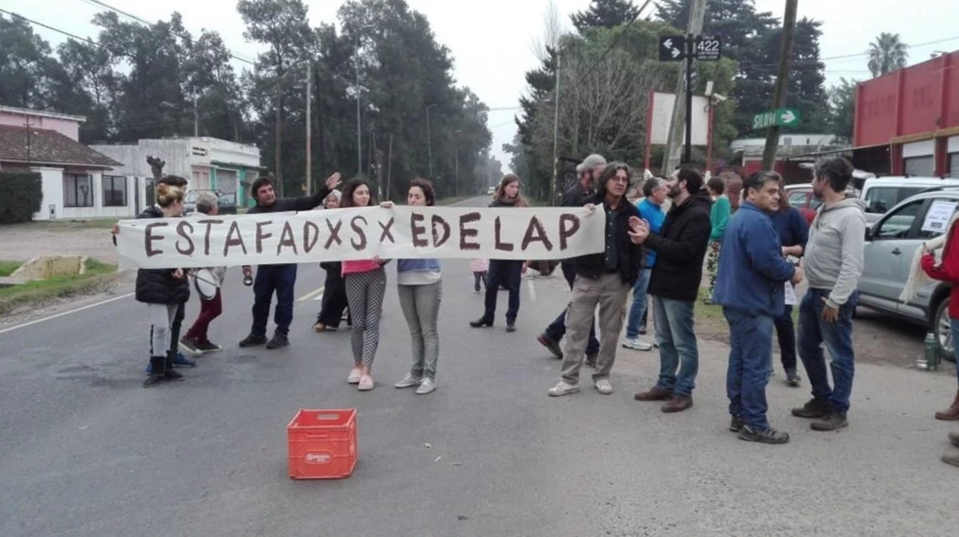 edelap, la plata, corte de suministro