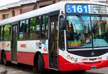 Balearon a un colectivero y hay paro en la línea 161