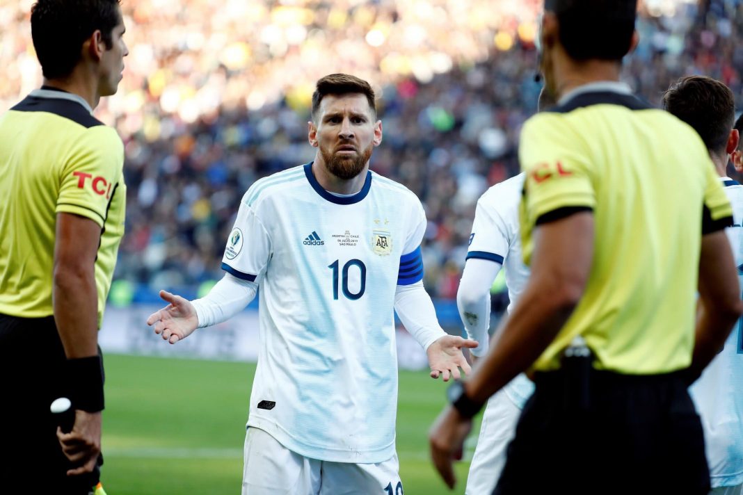 lionel messi, argentina, seleccion argentina, sanción, multa