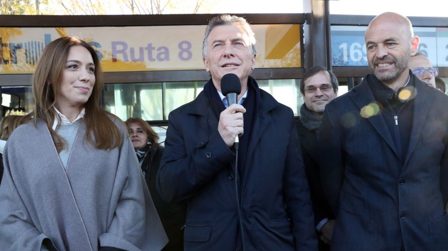 Macri, metrobus, san martín, ruta 8