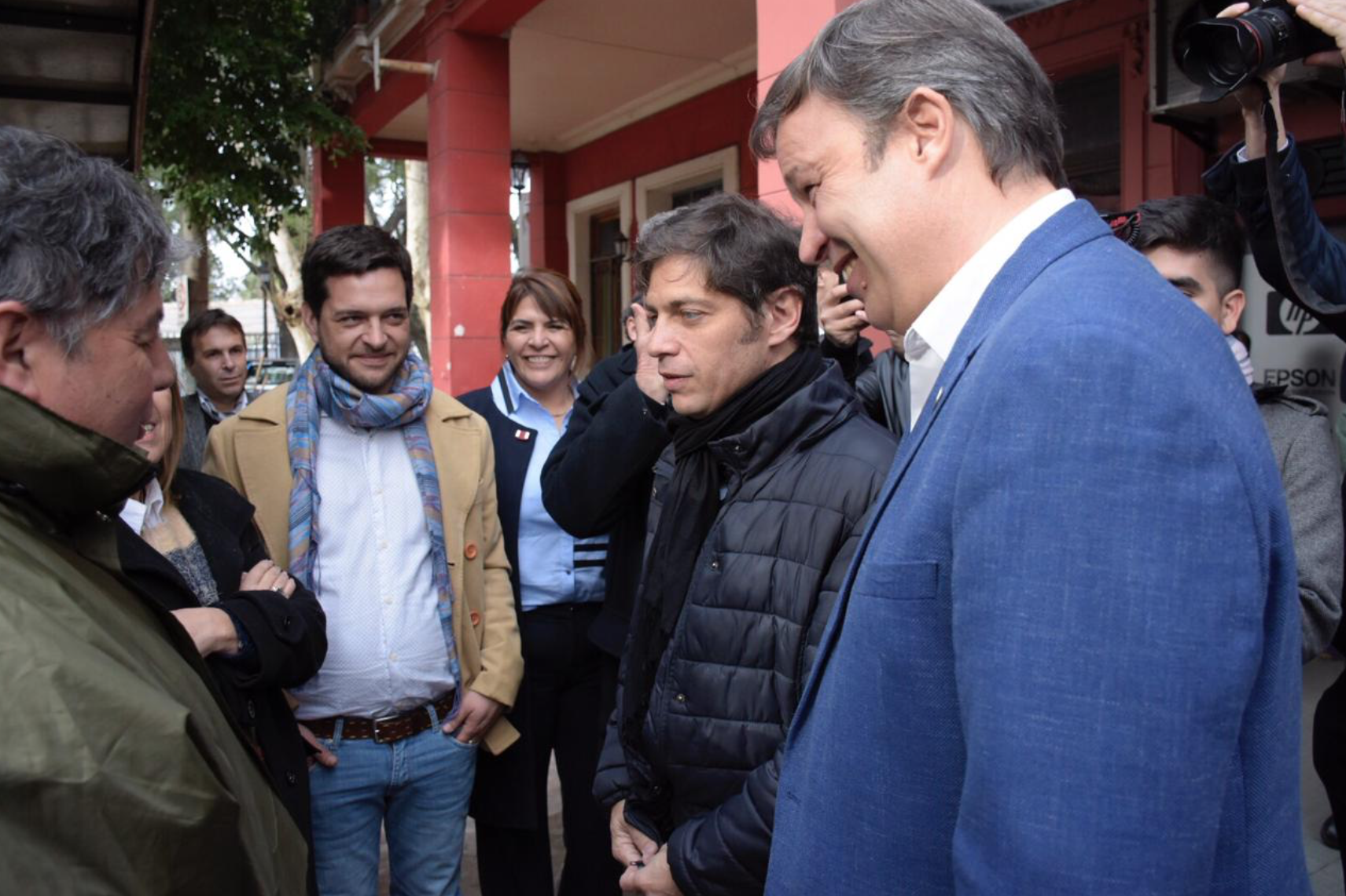 mariano cascallares, almirante brown, alberto fernandez, axel kicillof, colegio, alumnos