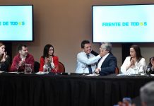 Massa y Alberto Fernández cerraron un plenario del Frente Renovador