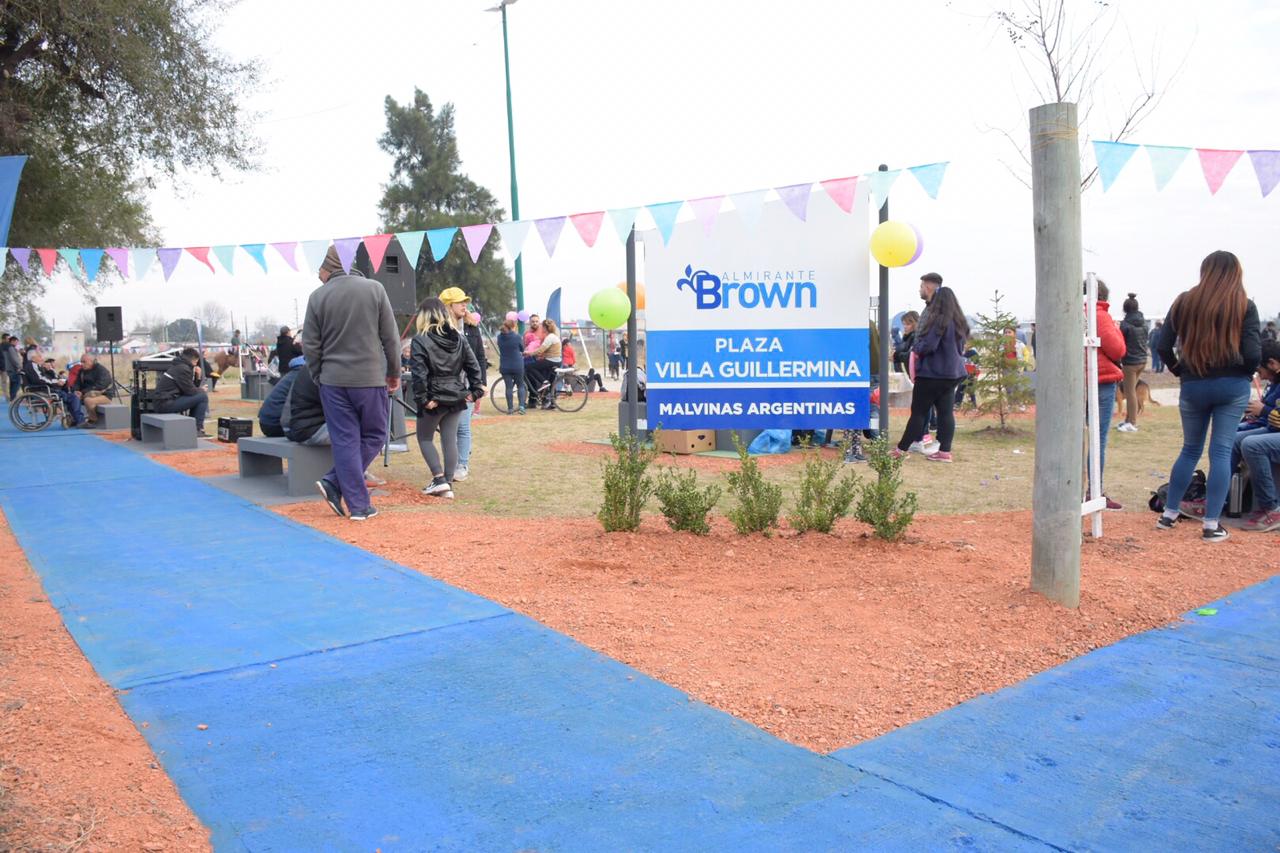 almirante brown, plaza guilermina, malvina argentinas, mariano cascallares