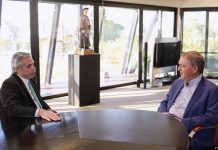 Alberto Fernández se reunió con Juan Schiaretti en Córdoba Alberto Fernández. Schiaretti, Córdoba