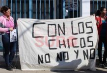 Manifestación en el jardín de El Jagüel: hay doce denuncias por abuso sexual
