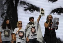 Marcha a dos años de la desaparición y muerte de Santiago Maldonado Santiago Maldonado