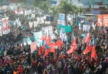 Explosión en la escuela de Moreno: Masiva marcha para pedir justicia por Sandra y Rubén