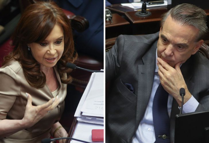 Cristina Kirchner, Pichetto, debate