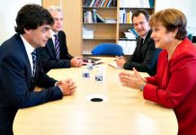 Lacunza se reunió con Kristalina Georgieva, nueva directora del FMI