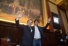 Ricardo Alfonsín presentó el libro de Martín Lousteau y pidió a los porteños que lo voten
