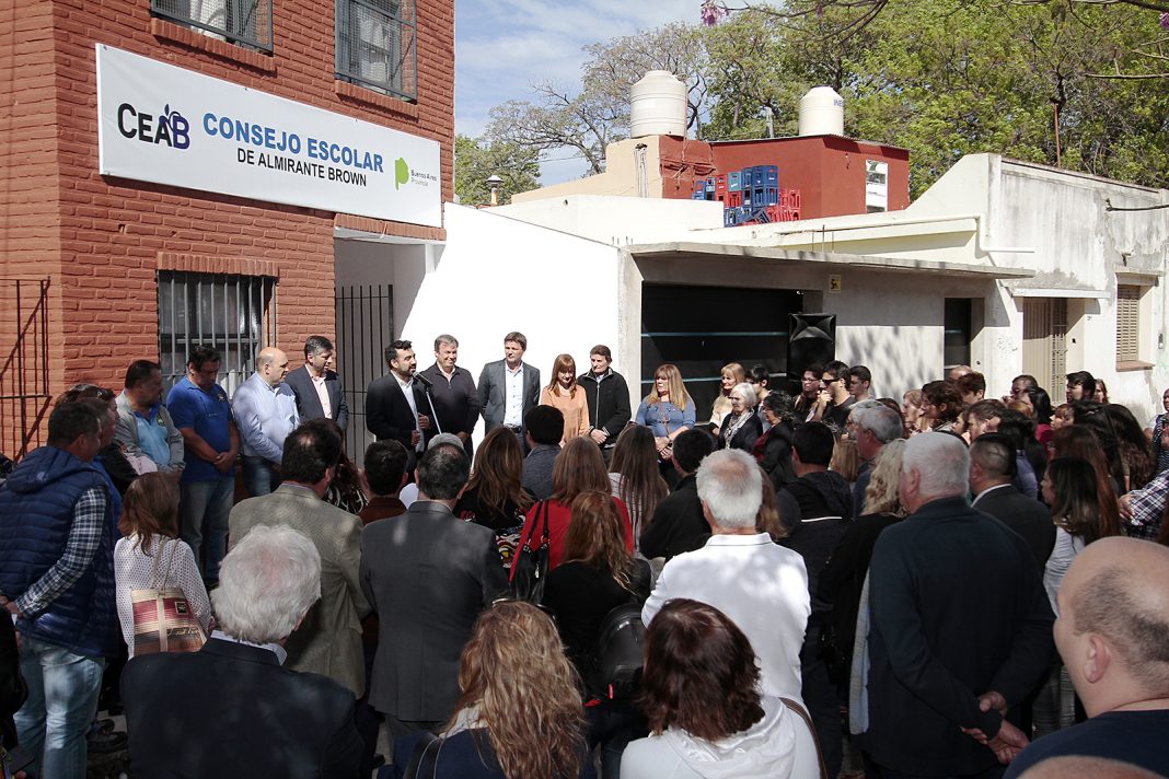 consejo escolar Almirante Brown, Almirante Brown, consejo escolar