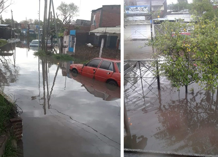 quilmes inundado, quilmes, lluvias, tormentas