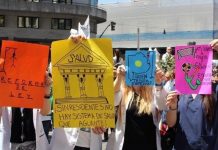 Paro de médicos en rechazo a la ley de residentes