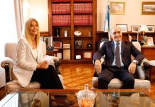 Verónica Magario se reunió con Salvador y advirtió que los números “no son alentadores”